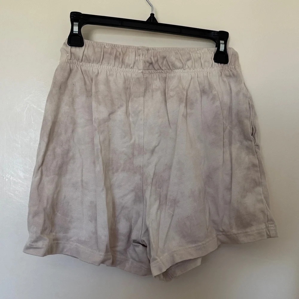 Nike Women's Washed tie dye Jersey Athletic drawstring cotton Shorts size M